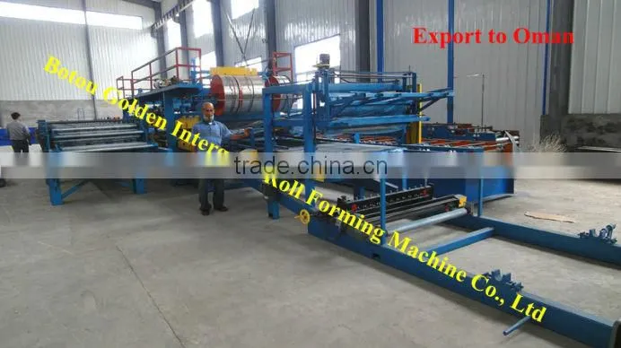 PU sandwich panel production line