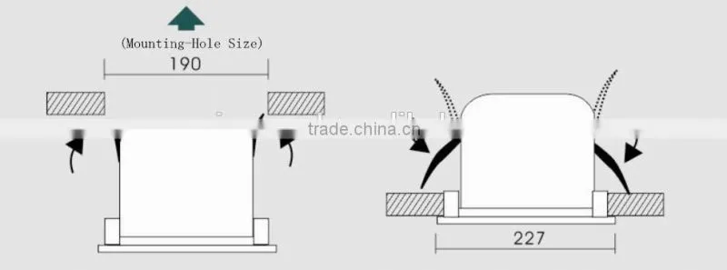 CLS-709A series fireproof full-range hi-fi ceiling speaker