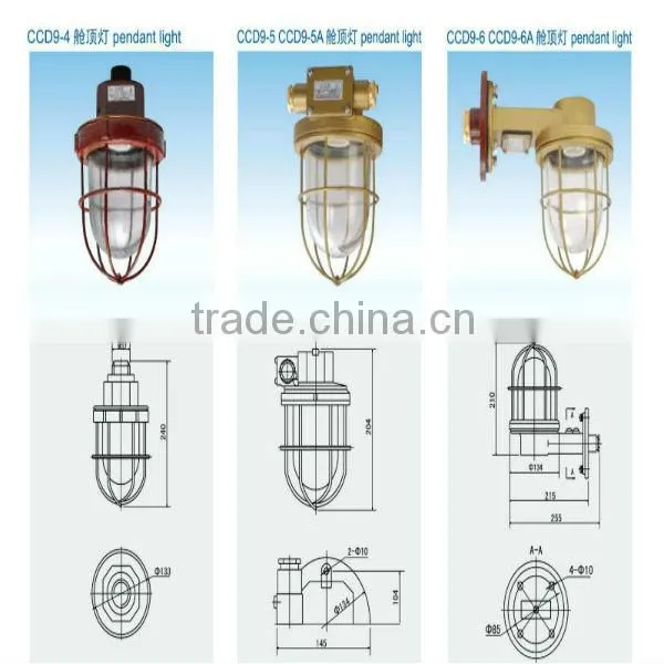 marine candescent pendant light