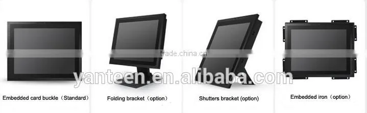 True flat seamless 12.1inch android industrial panel pc with energy-saving low power consumption