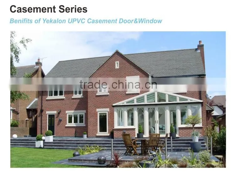 Yekalon High Quality pvc window Casement upvc window