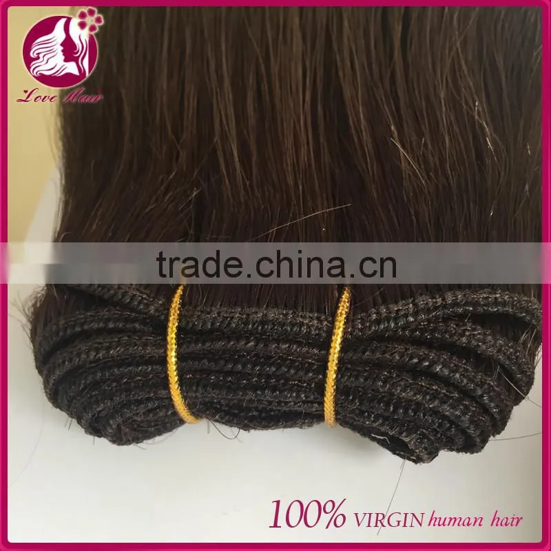 Virgin indian #2 #8 two tone ombre colored hair weave bundles for black women