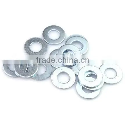 High strength 3/8 M6-M64 flat washer zinc plated