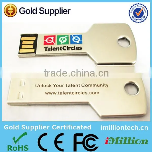 Promotional Gifts USB Key Free Logo usb keys,Key shaped usb drives 4GB 8GB 16GB