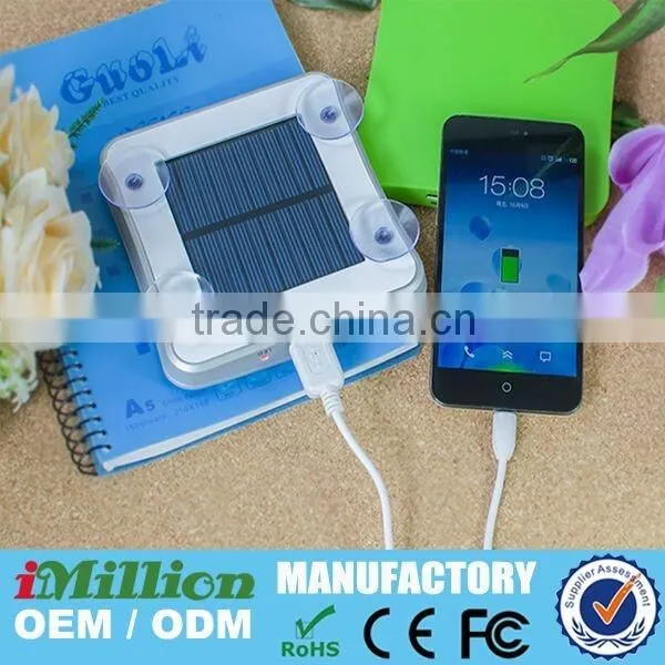 Window stickers solar sun charger mobile 5200mah from Imilliontech manufacturer