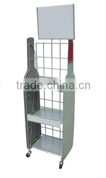 2014 metal wine bottle holder wall HSX-1535