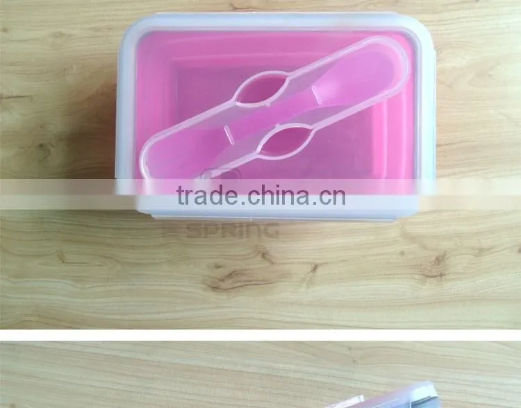 Collapsible Container Camping Silicone Food Storage Containers