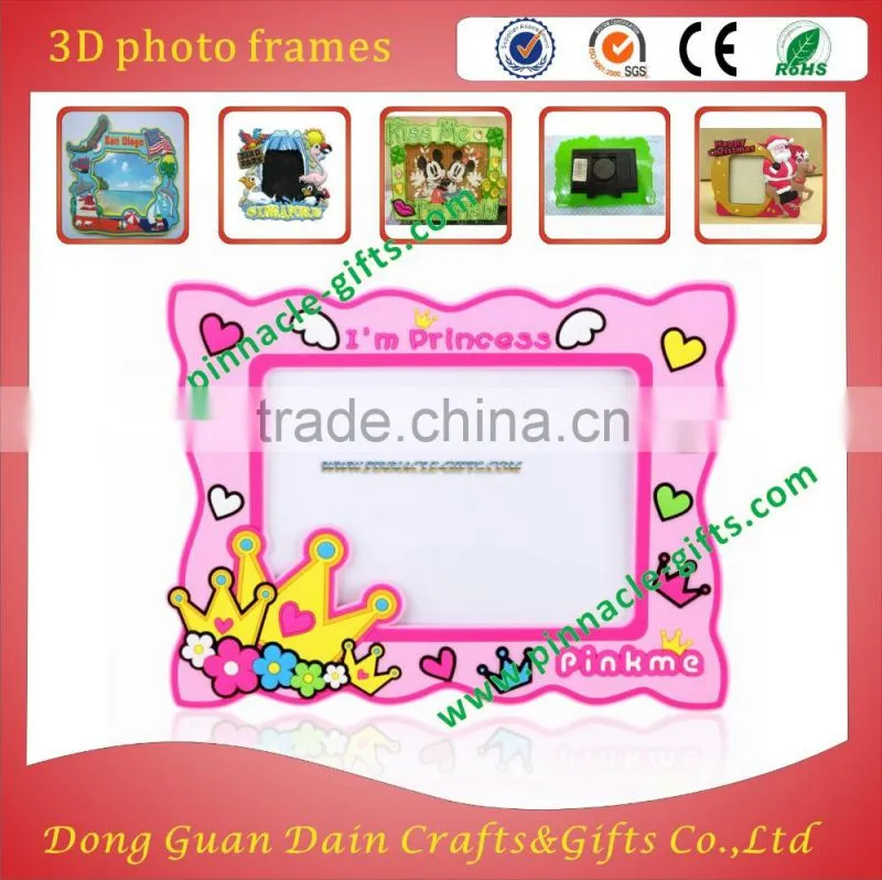 New Cartoon design love soft pvc photo frame