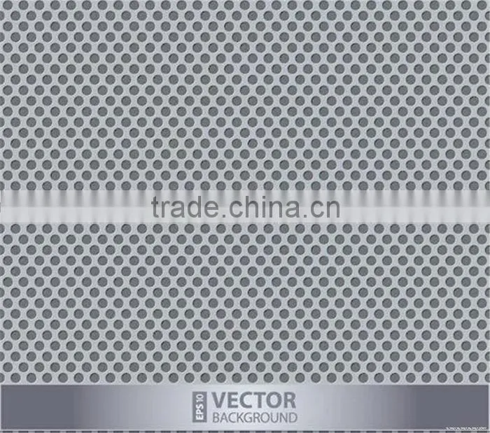 Bottom price promotional aluminum 5005 perforated metal mesh