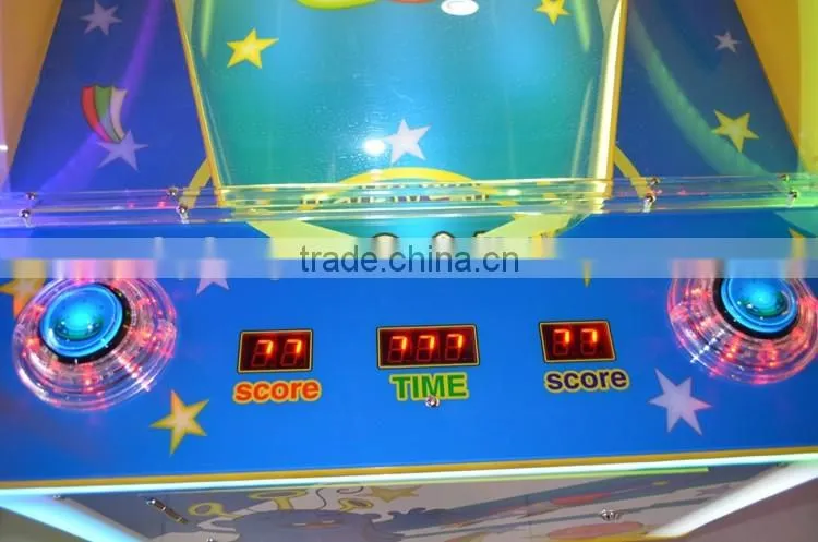 2016 new produced Kids mini game machines UFO ice hockey game