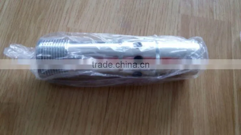 Double venturi boron carbide nozzle fine thread