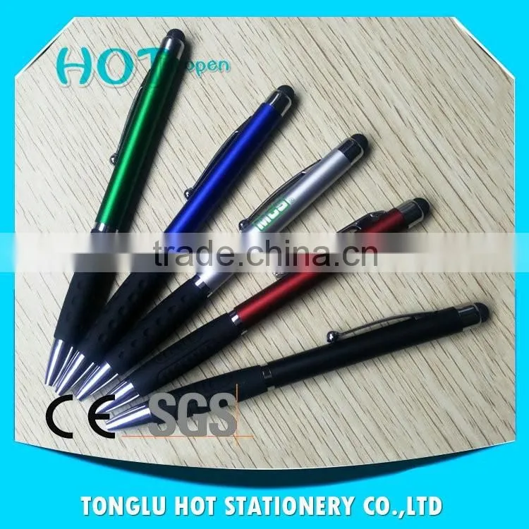 Best selling products soft black stylus on the TOP cheap retractable plastic stylus pens