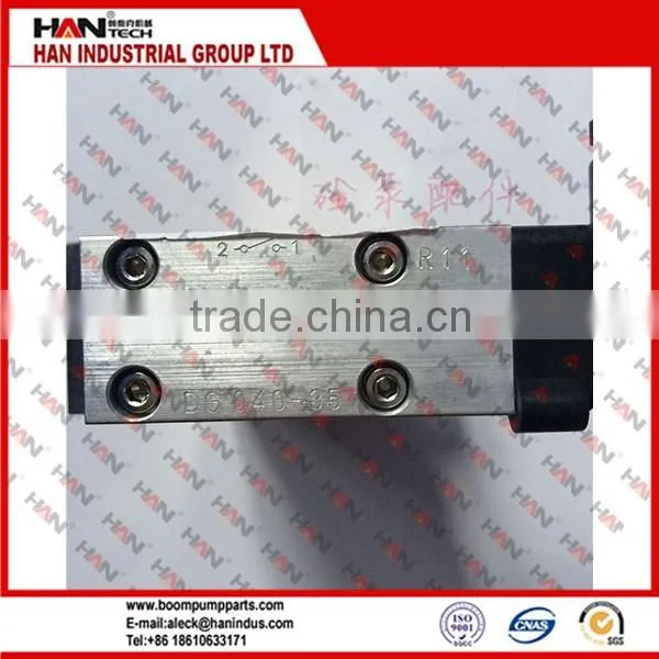 Sany The 6 holes chip Distributor Concrete Pump spare parts for Putzmeister Zoomlion JUNJIN Schwing