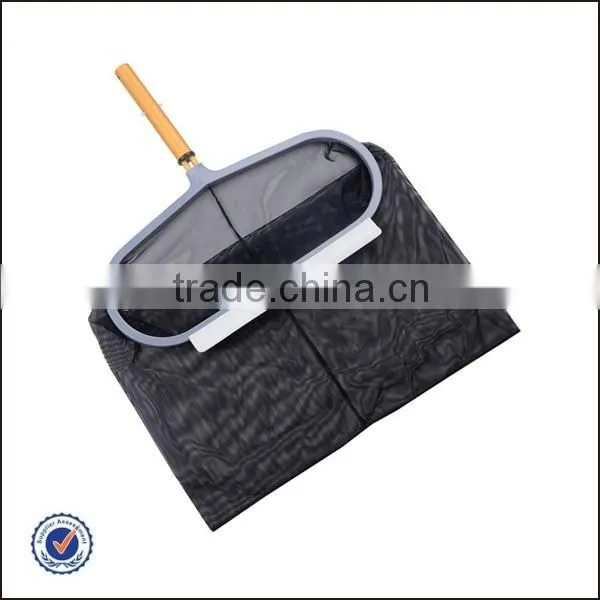 Professional Leaf Rake With Nylon Net And Aluminum Handle