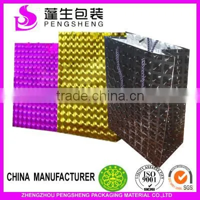 High Tearing18mirco/20mirco BOPP Transaprent Holographic 3D/lens Film for Gift packaging and Laminating