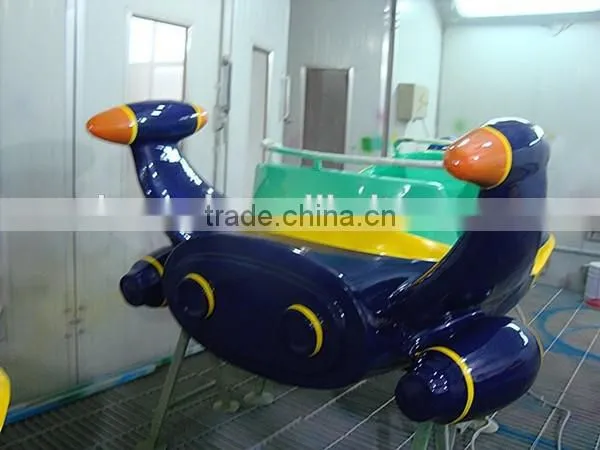 Hot amusement park self - control rotating plane game electric airplane ride for children