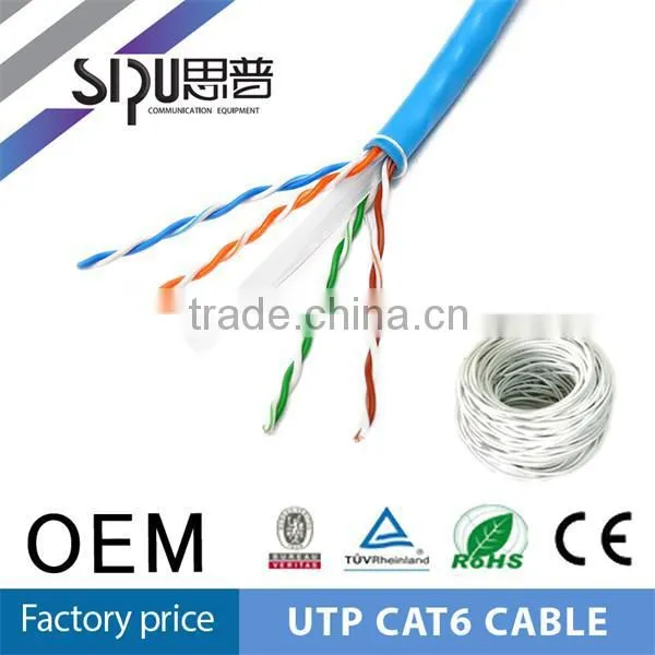 SIPU Good price best selling 23awg cat6 screen cable free tube cats