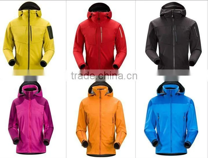 TOP Men's waterproof sport softshell outdoor jacket