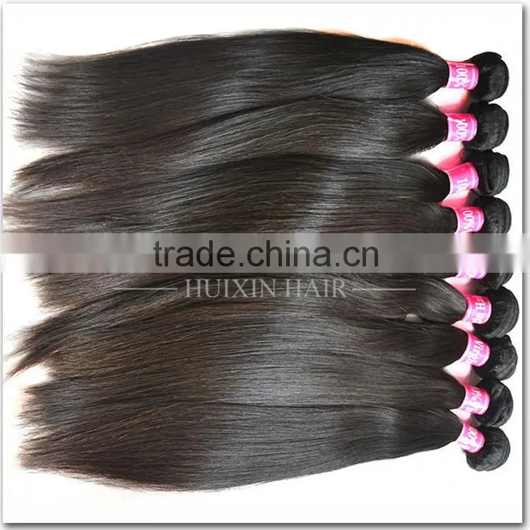 100% Remy Double Drawn Brazilian Human Hair Extensions virgin asian hair weave