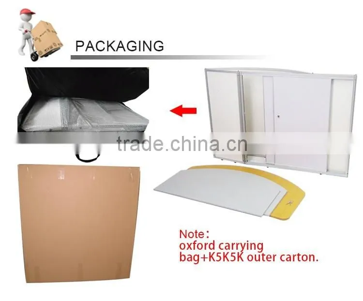 portable aluminum display counter ,table,desk