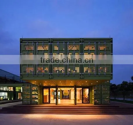 Professional prefabricated container house/container house with wheels/shipping container homes