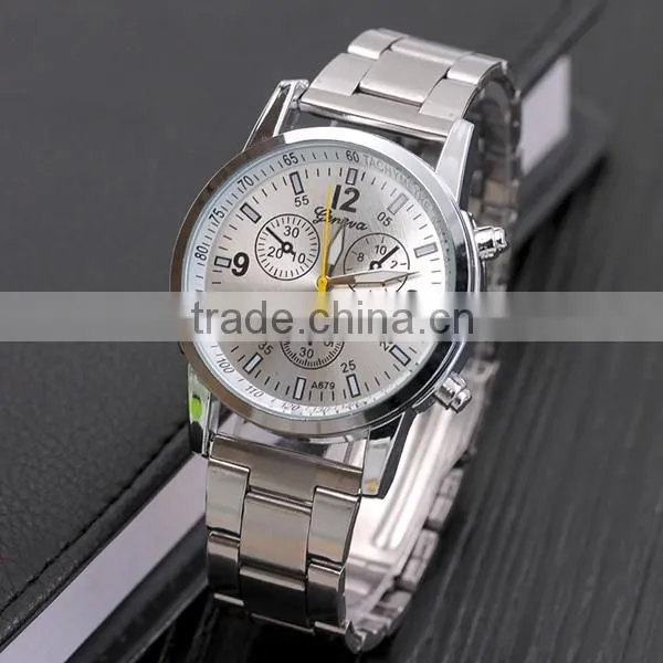 Fashion Alloy Material Top Sell Watch Design For Men