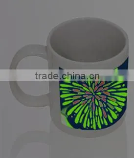 Factory Supply 11oz sublimation Luminous mug