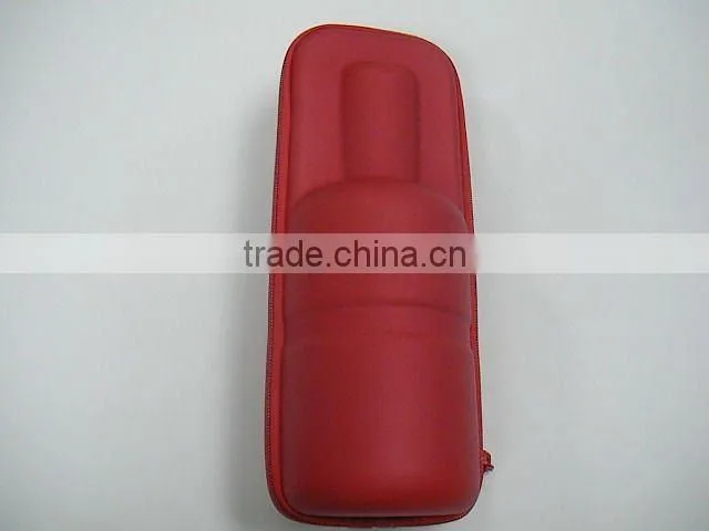 EVA burgundy bottle bag/case