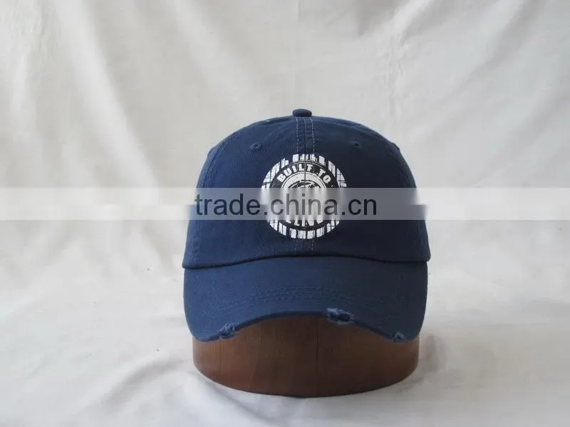 men's cotton twil washed cap for golf