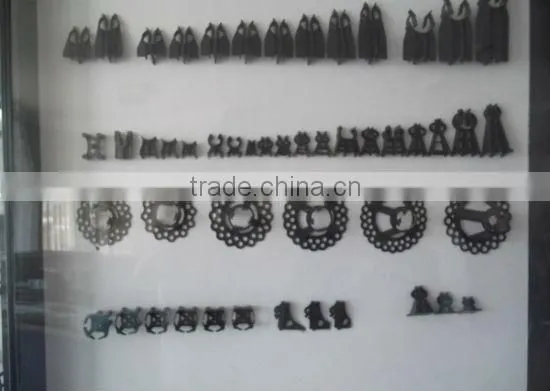 plastic wheel spacer for crescent type flooring concrete