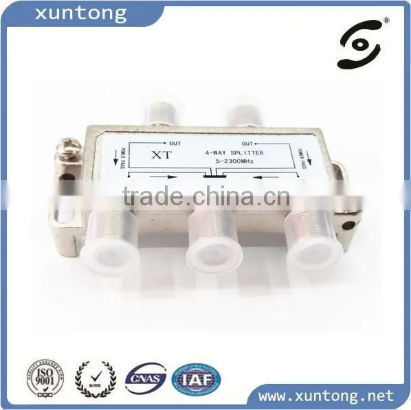 Made in China 8 F Connector 8-Way Audio CATV TV Satellite Power Splitter