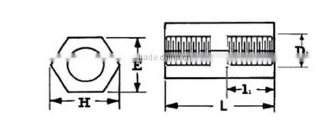Alibaba China fastener supplier slaes male female threaded standoff