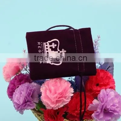 Long Velvet Pen Pouches /Bags with Drawsting