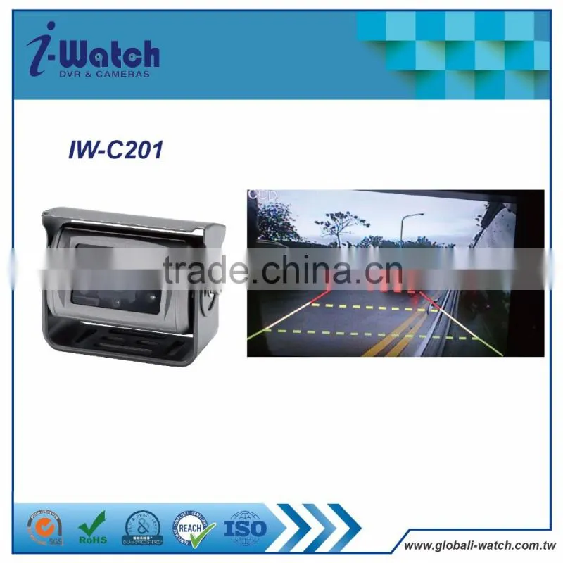 IW-C201 120 degree side view car camera 170 degree car reversing camera 3rd brake light reverse camera