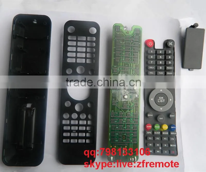 ZF Black 53 Keys set-top box Remote Contorl for Freei Petra HD Satellite Receiver