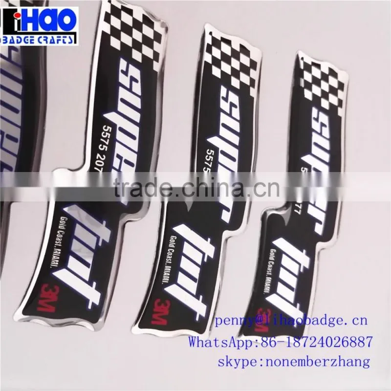 various shapes cartoon designs funky epoxy sticker