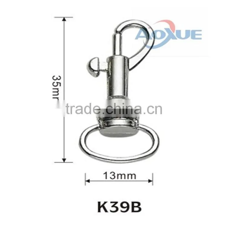 Hook Type and zinc alloy Material Shrimp snap hook