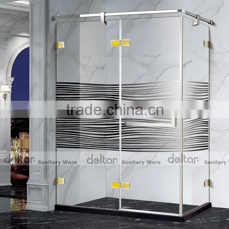 corner bath shower combo/portable corner bath shower/shower room prefab shower enclosure