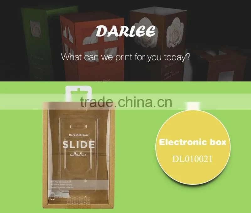 China supplier unique design free sample kraft paper phone case retail packaging