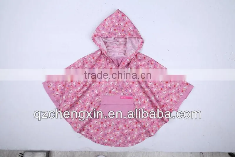 wholesale kids lovely raincoat