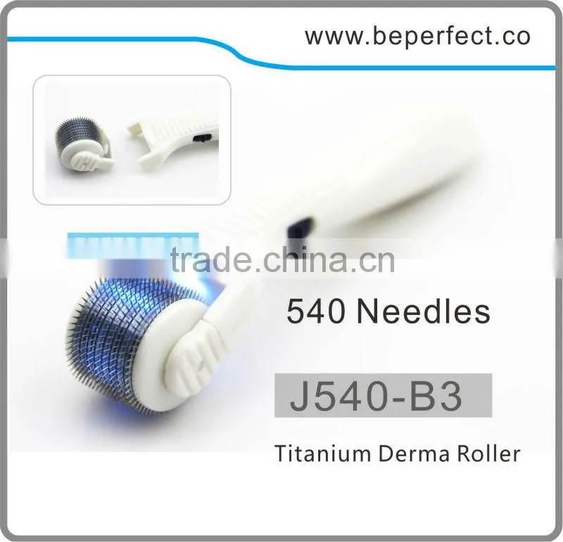 needle massage roller with Bio led light therapy