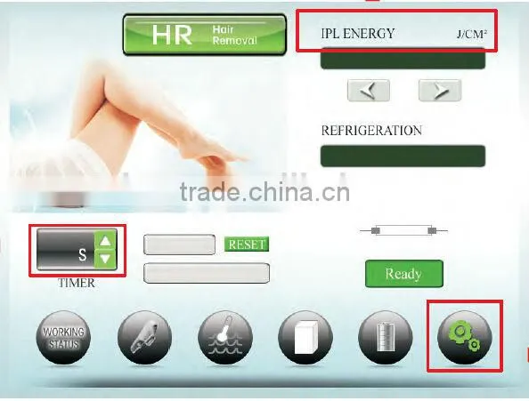 Porable OPT acne removal / ipl shr hair removal machine