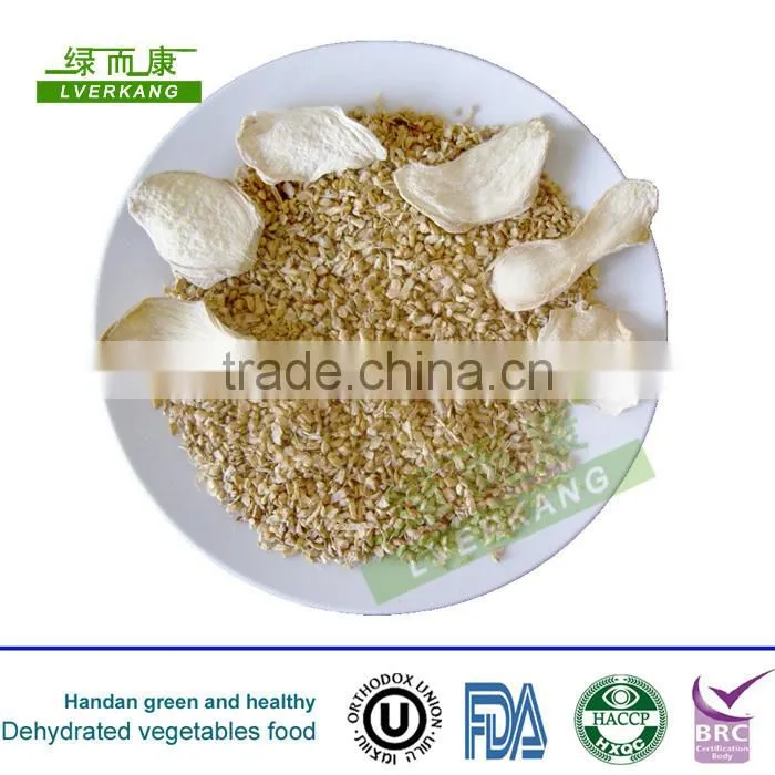 2013 and 2014 Milk white dried garlic powders from Yongnian, China,