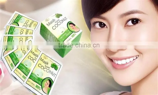 Famous Coconut Whitening Facial Mask, 100% natural