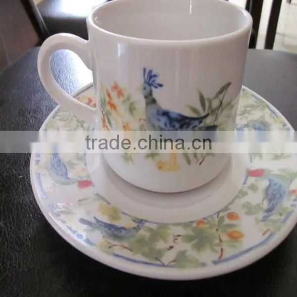 Custom logo printed waxed disposable coffee paper cup