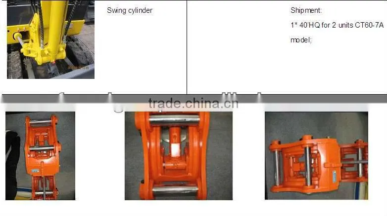chinese 6ton crawler excavator with CE,cummins engine