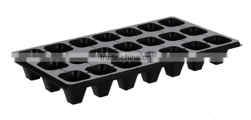 0.5 mm Thickness PS Material Nursery Seed Tray for sale