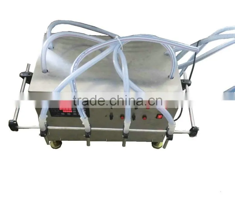 Semi automatic electric 1L Double nozzle engine oil filling machine