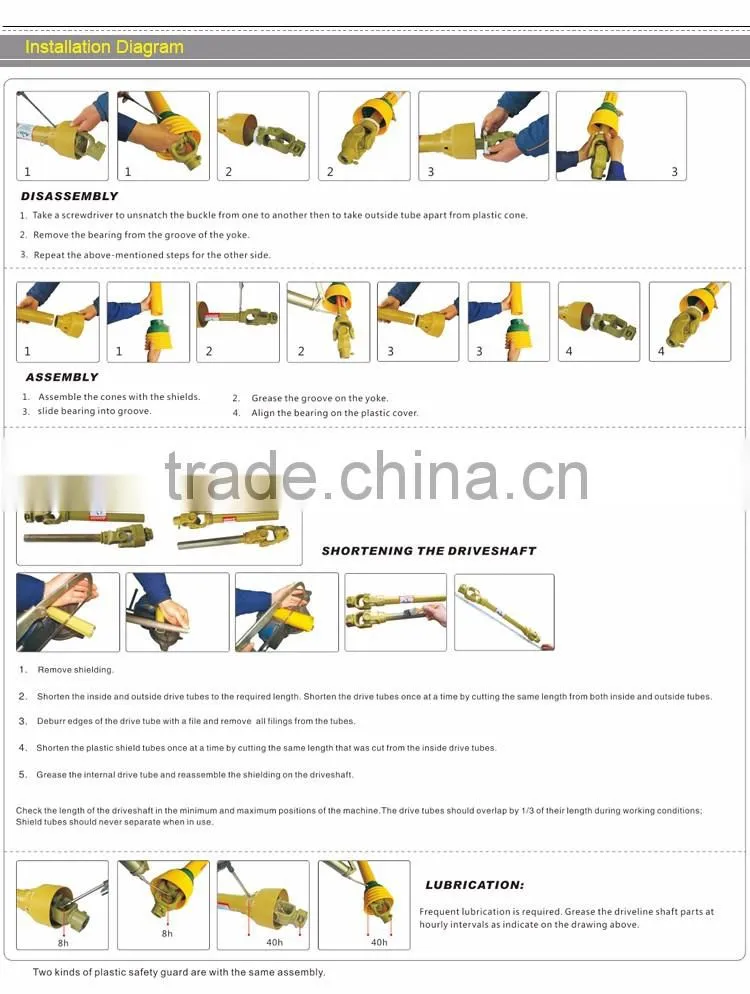 High Quality OEM Heavy Truck Drive Shaft Yoke
