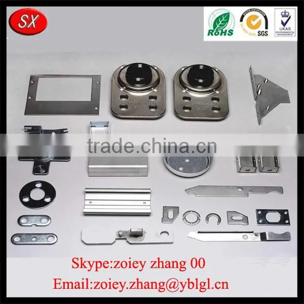 China Manufacturer Custom Blacken Carbon Steel Punching Part For Machined Parts